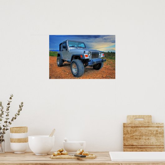 Poster Off Road (Cuisine)