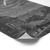 Poster Off sur une comète par Jules Verne (Coin)