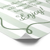 Poster Off The Market Hand Drawn Bridal Shower Mimosa Bar (Coin)