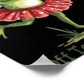 Poster Off To Break Hearts Funny Frog Valentines Women Gi (Coin)