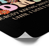 Poster Office Admin Nobody Knows What I Do Until I Don't (Coin)