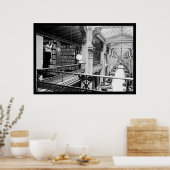 Poster Office des brevets Intérieur 1920 (Cuisine)