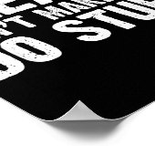 Poster Office Job Party Humor - Please Don't Make Me Do S (Coin)