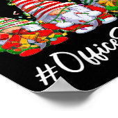 Poster Office Staff Crew Funny Everything Is Fine Christm (Coin)