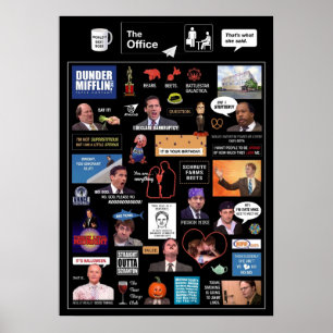 Poster Office US Montage