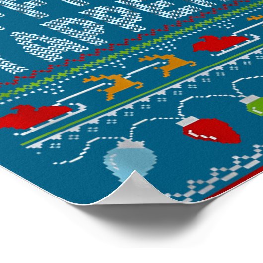 Poster Office Yapper Ugly Sweater Christmas  (Coin)