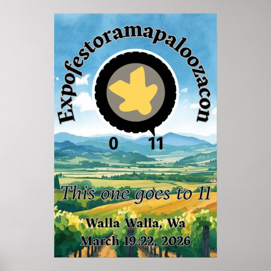 Poster Official EFORP 11 "This One Goes to Eleven" (Devant)