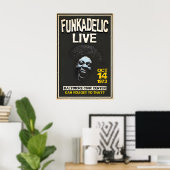 Poster Officially Licensed Funkadelic Maggot Brain Live (Bureau à domicile)