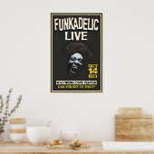 Poster Officially Licensed Funkadelic Maggot Brain Live (Cuisine)