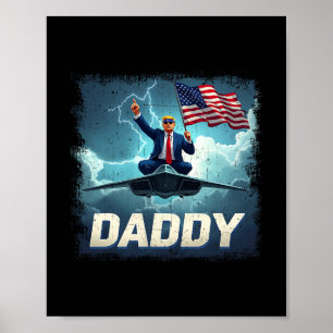 Poster Officiel 2025 Trump Papa