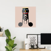 Poster officiel de la famille Dru-Par Clupkitz (Bureau à domicile)