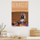 Poster officiel de la septième Convention européen (Cuisine)