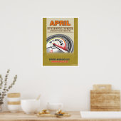 Poster officiel du mois de la sensibilisation au s (Cuisine)