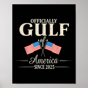 Poster Officiellement Golfe Des Etats-Unis D'Amérique Est