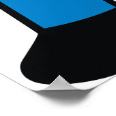 Poster Officier De Police Avec Baton (Coin)