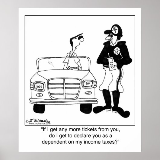 Poster Officier déclaré dépendant : (Devant)