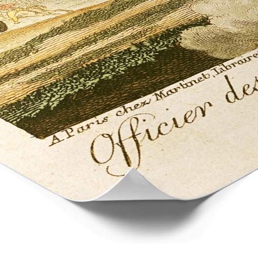 Poster Officier des Hussars de la Garde impériale (Coin)