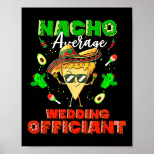 Poster Officier Mariage mexicain moyen Nacho