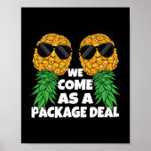 Poster Offre de forfait Upside Down Pineapper Swinger Cou (Devant)