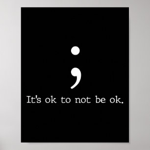 Poster Offre de soumission du Semicolon de sensibilisatio