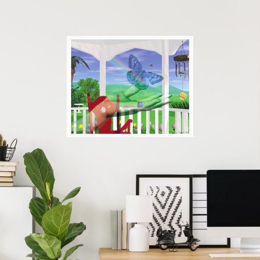 Poster Offre d'été (Bureau à domicile)