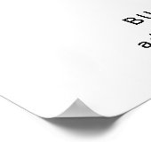 Poster Offre spéciale l Solde de vente finale noir et bla (Coin)