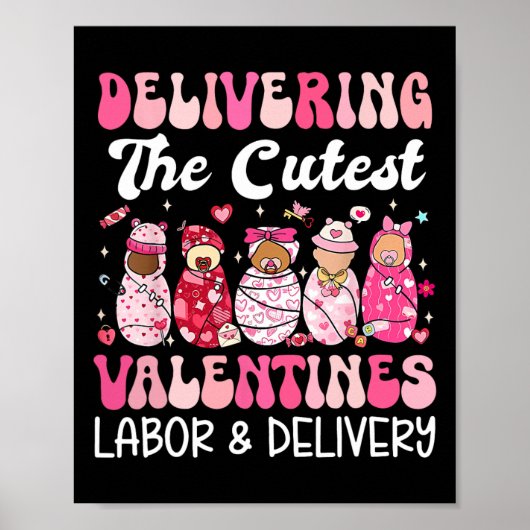 Poster Offrir La Saint Valentin La Plus Casse Du Travail (Devant)