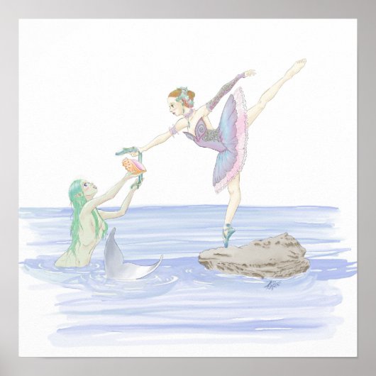 Poster Offrir un commerce (Devant)