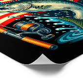 Poster O'fishally 16 Years Old Fishing 16th Birthday Boys (Coin)