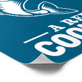 Poster Ofishally A Reel Cool Dad Funny Fishing Lover  (Coin)