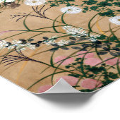 Poster Ogata Korin Flowering Plants à Autumn (Coin)