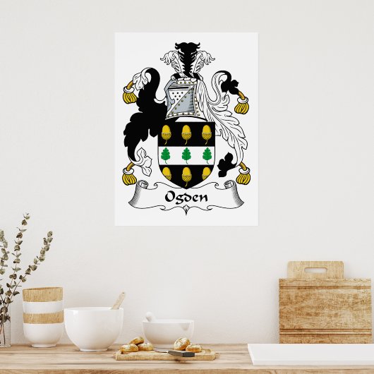 Poster Ogden Family Crest (Cuisine)