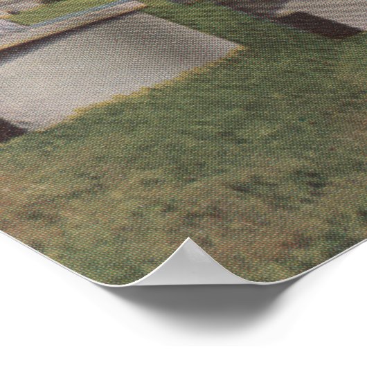 Poster Ogden, UtahVue du parc artésienOgden, Utah (Coin)