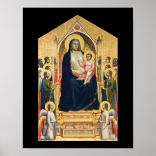 Poster Ognissanti Madonna, Giotto, 1306-1310