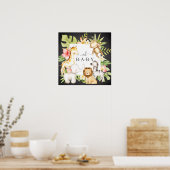 Poster Oh Baby Jungle (Cuisine)