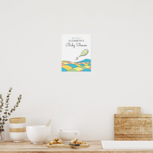 Poster Oh, Baby, les endroits où tu iras Baby shower (Cuisine)