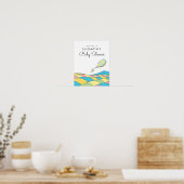 Poster Oh, Bébé, les Endroits que tu Vas Découvrir Fête P (Cuisine)