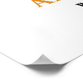 Poster Oh Boy Baby shower Blue Welcome (Coin)