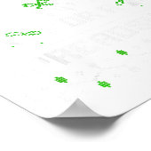 Poster Oh, cela nécessite une feuille de calcul pour Noël (Coin)