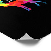 Poster Oh cerf drôle queer Pun LGBT Fierté Création (Coin)