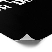 Poster Oh Cerf Style Graphique Propre (Coin)