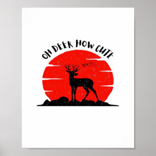 Poster Oh Cerf Style Mignon