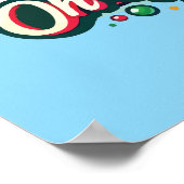 Poster Oh Christmas Tea - Drôle Boba Bubble Tea Holiday (Coin)