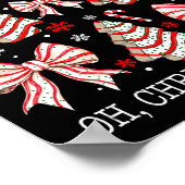 Poster Oh Christmas Tree Cakes Debbie Becky Jen Cake Love (Coin)