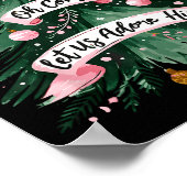 Poster Oh Come Let Us Adore Him Jesus Christmas Xmas Tree (Coin)