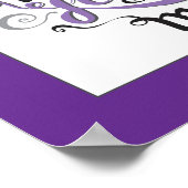 Poster Oh, comme il m'aime La Bible cite mot Écriture art (Coin)