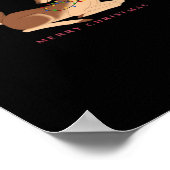 Poster Oh Deer Christmas Modern Design (Coin)