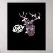 Poster Oh Deer Creative Signature Design (Devant)