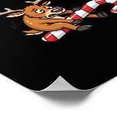Poster Oh Deer Its Christmas Stressed Reindeer With Sweet (Coin)