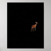 Poster Oh Deer Minimal Design (Devant)